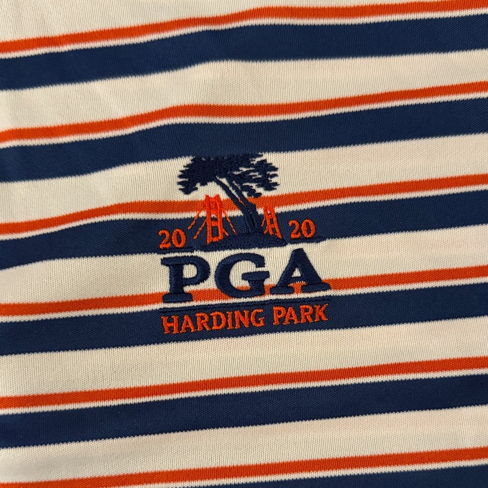 Polo Ralph Lauren PGA Harding Park Striped Polo Shirt - Picture 2 of 4